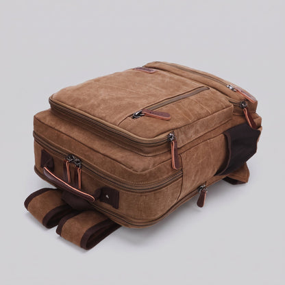 Sac à Dos de Voyage Vintage Homme | L'Baroudeur – vue 6 – Yokabag