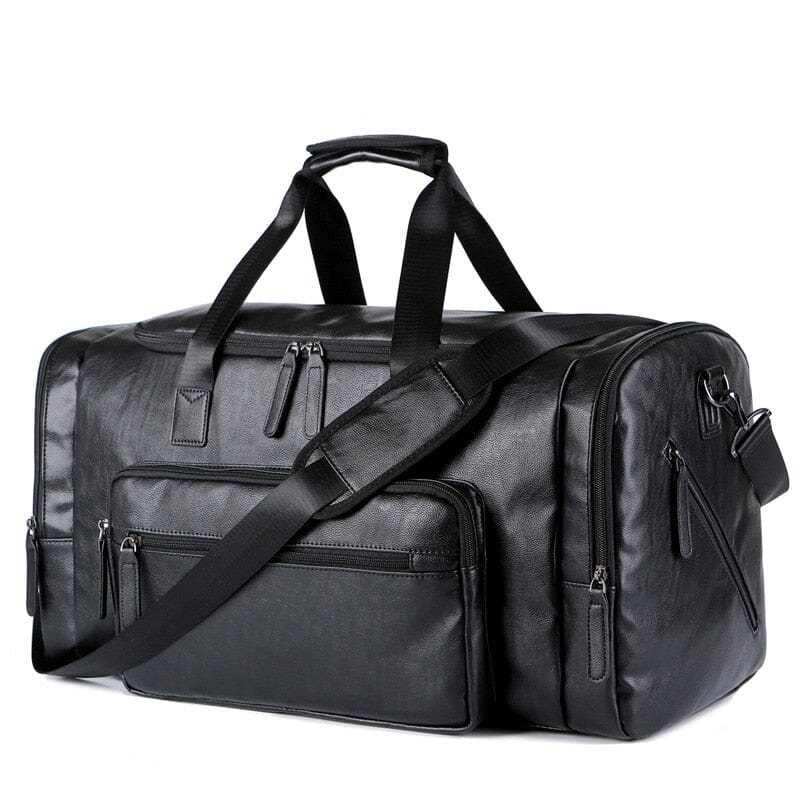 Sac de Voyage Vintage Explorer Noir – vue 2 – Yokabag