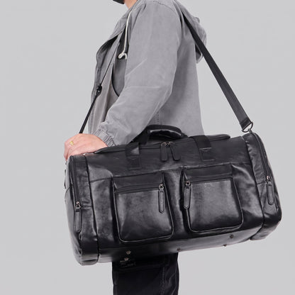 Sac de Voyage Aventure Vintage Marron – vue 2 – Yokabag