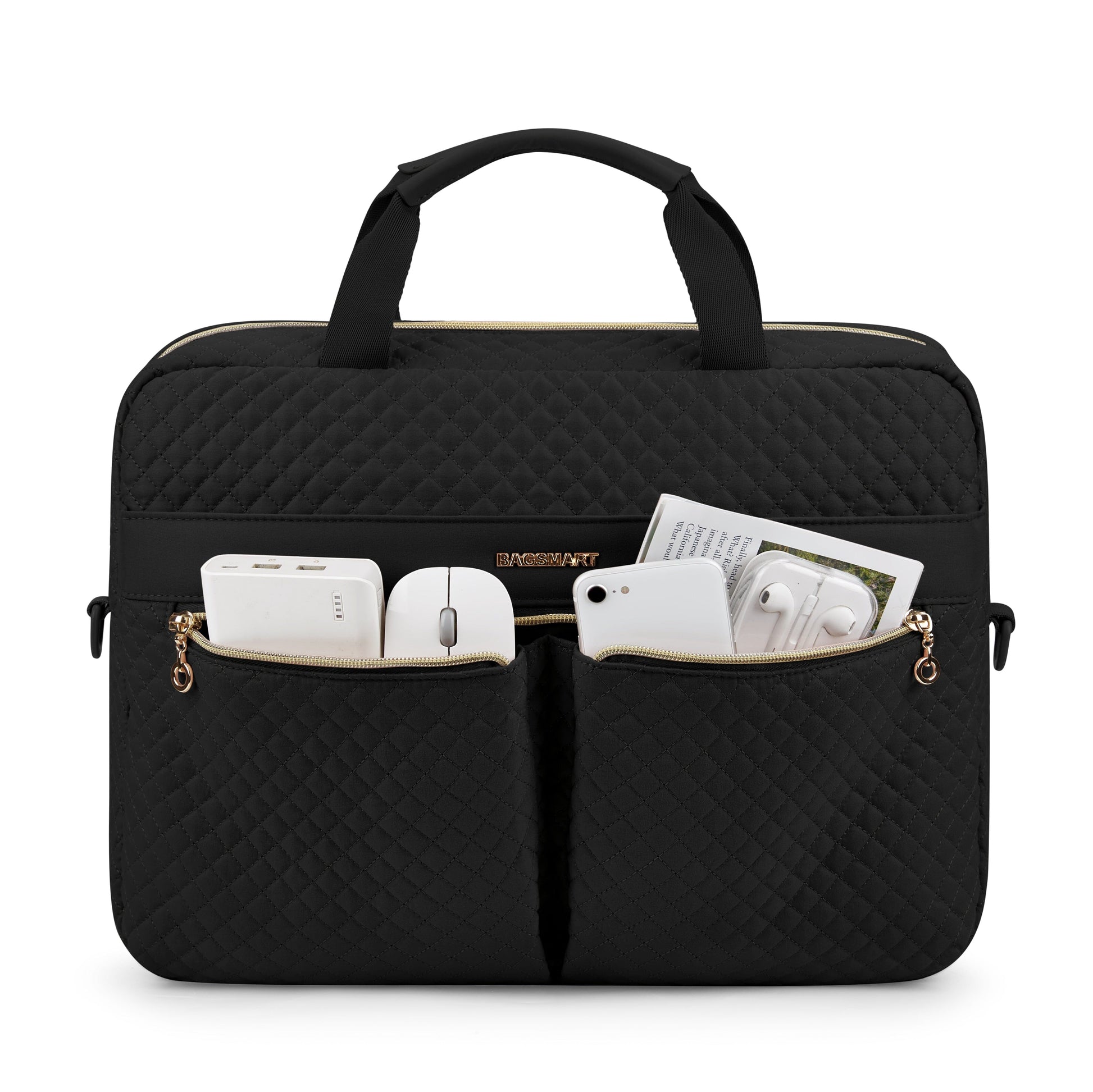 Sac Ordinateur Femme - Explorer en Toute Rose – vue 2 – Yokabag