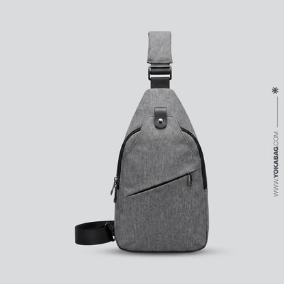 Sac de Voyage Poitrine Homme Sécurisé en Nylon