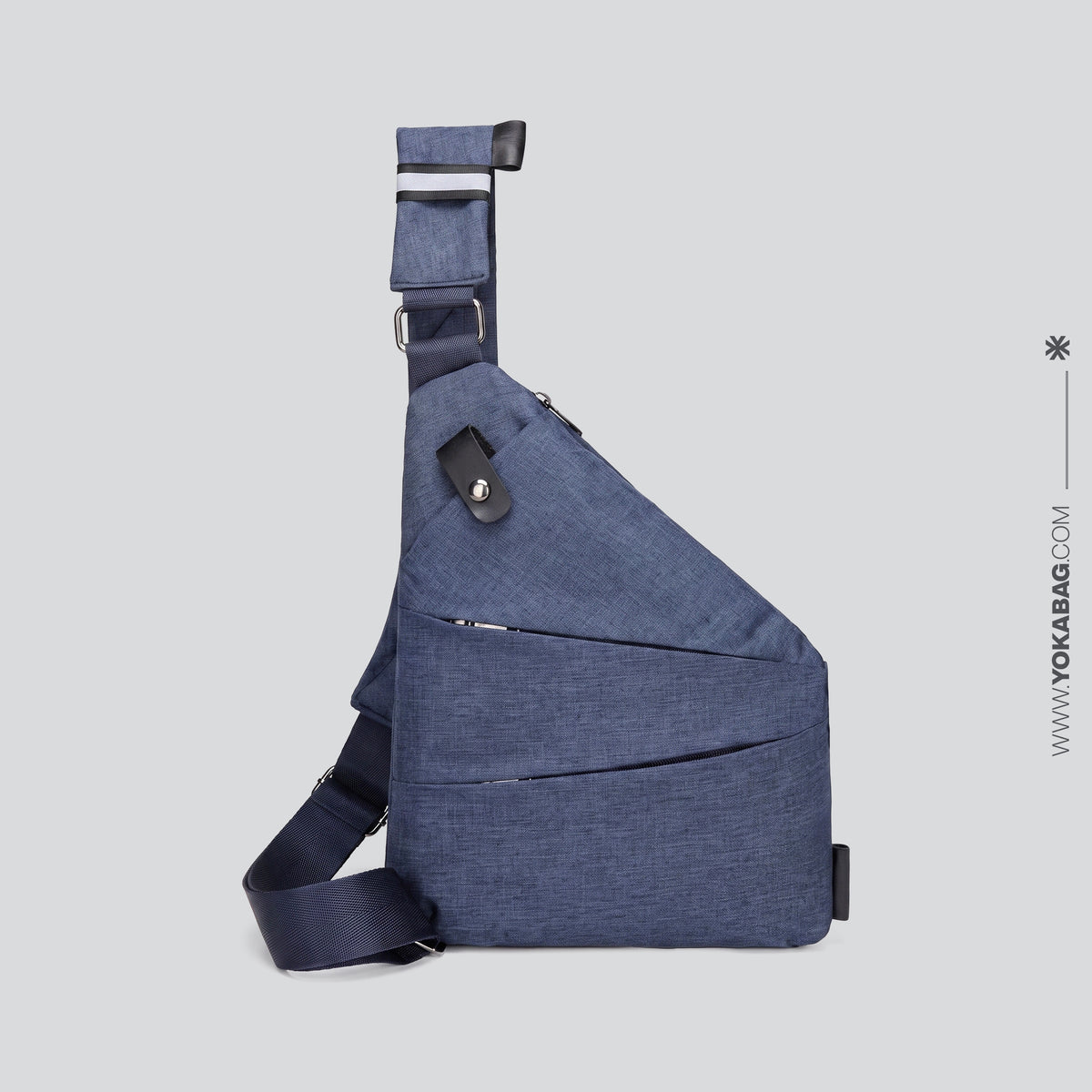 Sac de Voyage Poitrine Homme Sécurisé en Nylon – vue 9 – Yokabag