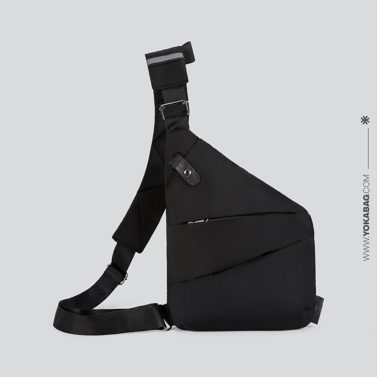 Sac de Voyage Poitrine Homme Sécurisé en Nylon – vue 11 – Yokabag