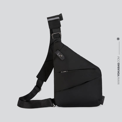 Sac de Voyage Poitrine Homme Sécurisé en Nylon – vue 11 – Yokabag