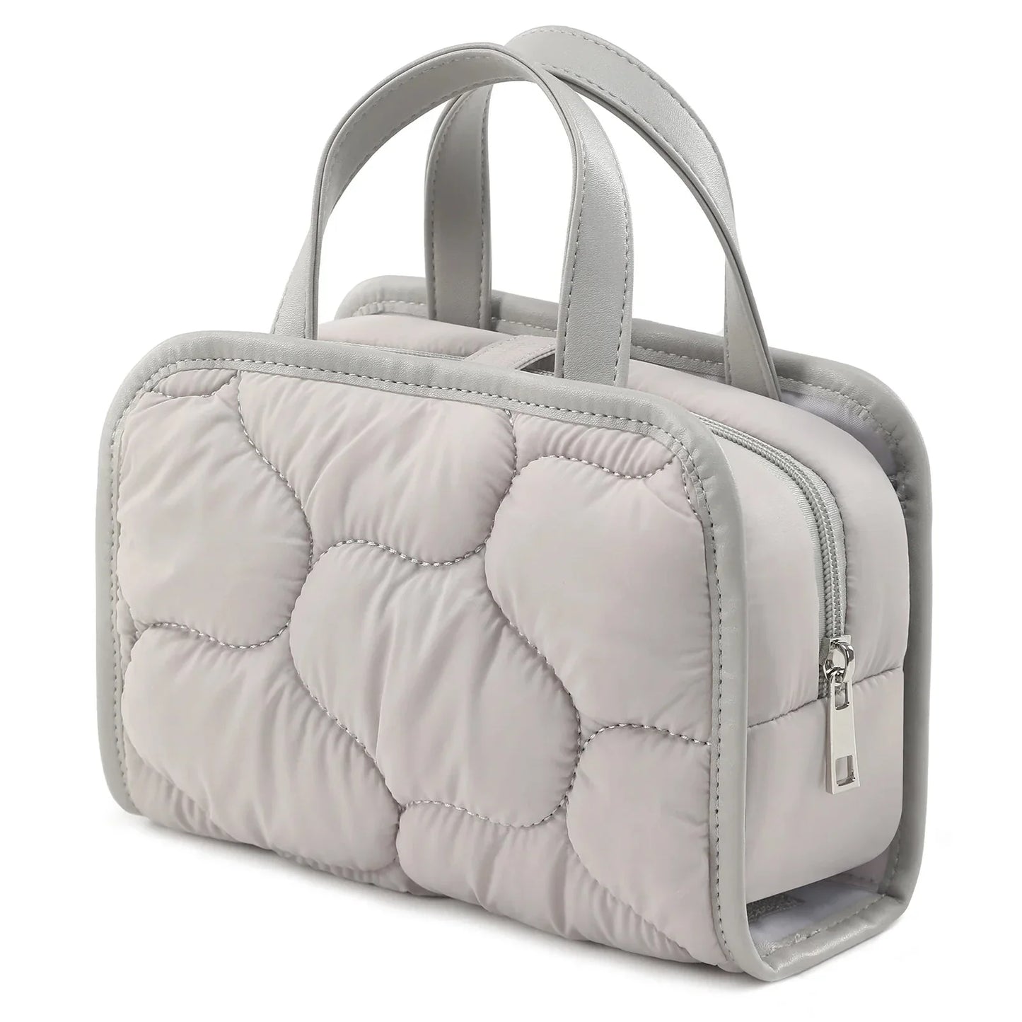 Trousse de Toilette Femme Matelassée 2-en-1 pour Voyage – vue 8 – Yokabag