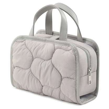 Trousse de Toilette Femme Matelassée 2-en-1 pour Voyage – vue 8 – Yokabag