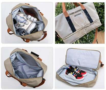 Sac de Voyage avec Compartiment Chaussures Urbanistique – vue 6 – Yokabag