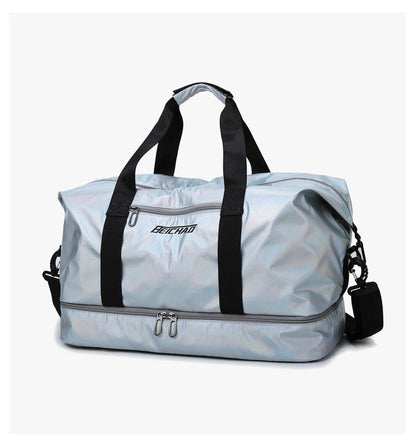 Sac de Voyage avec Compartiment pour Chaussures Noir – vue 3 – Yokabag