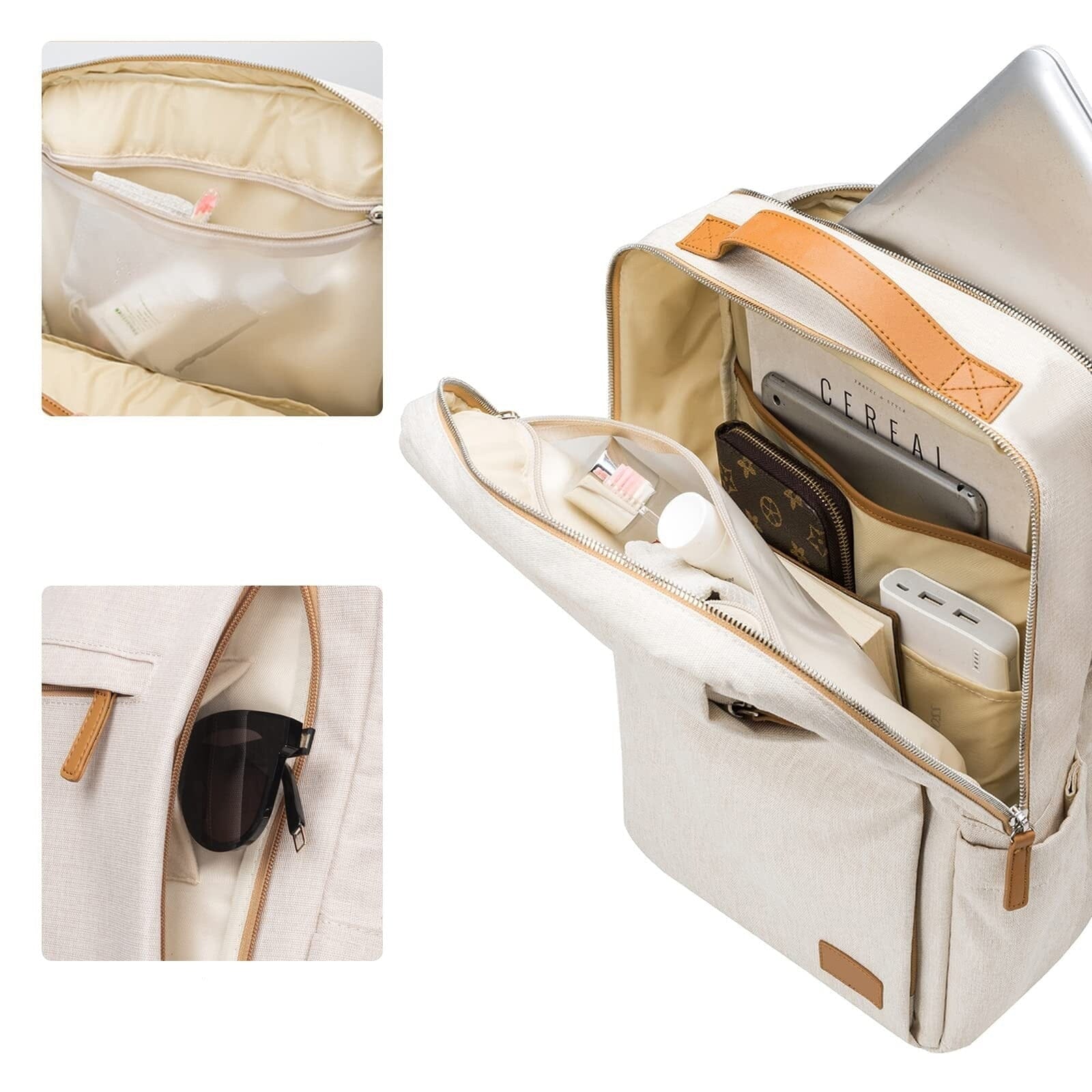 Sac de Voyage pour Femme Connectée Rouge – vue 2 – Yokabag