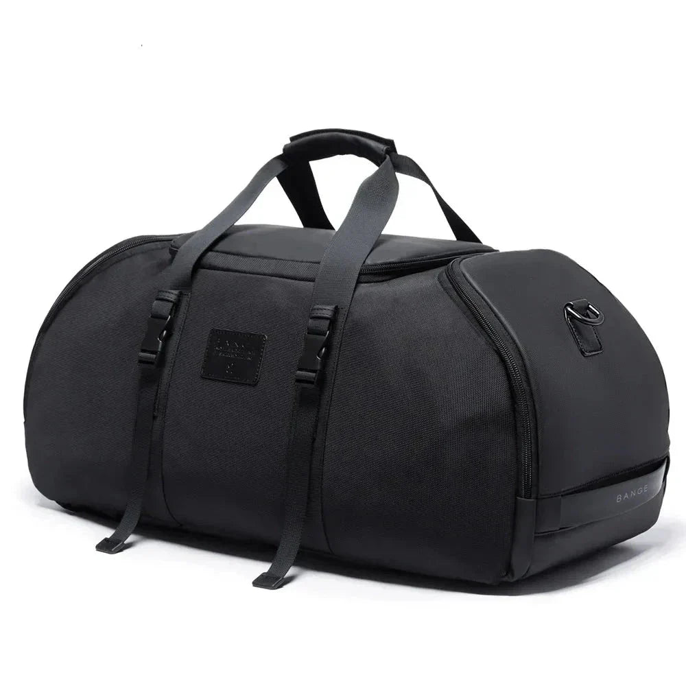 Sac de Voyage Week-End Homme Noir – vue 3 – Yokabag