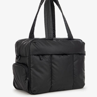 Sac de Voyage Week-End Matelassé Femme Bleu – vue 5 – Yokabag