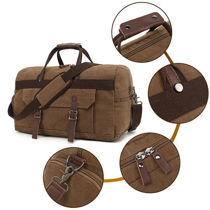 Sac de Voyage Week-End Retro - Ready-to-Go Duffle Bag (40L) – vue 5 – Yokabag