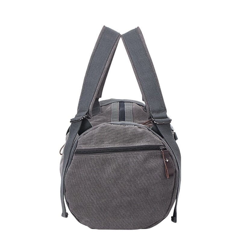 Sac Vintage pour Week-End de Voyage Camel – vue 4 – Yokabag