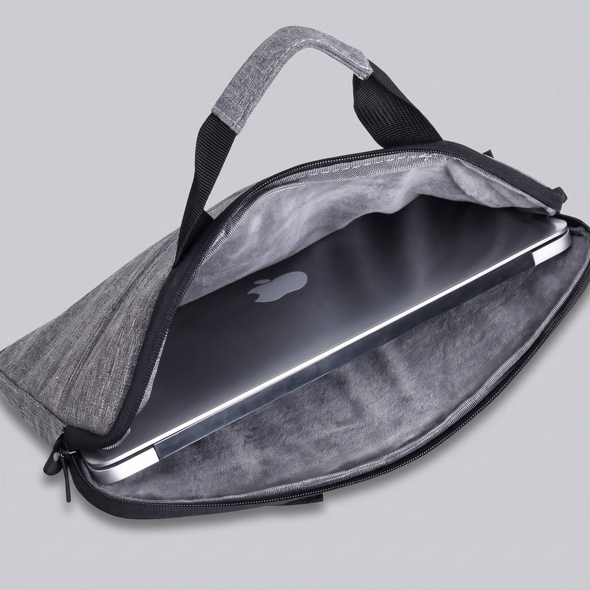Sacoche Ordinateur de Voyage avec Bandoulière Gris – vue 4 – Yokabag