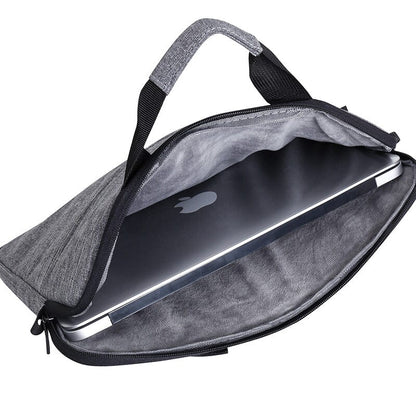 Sacoche Ordinateur de Voyage avec Bandoulière Gris – vue 4 – Yokabag