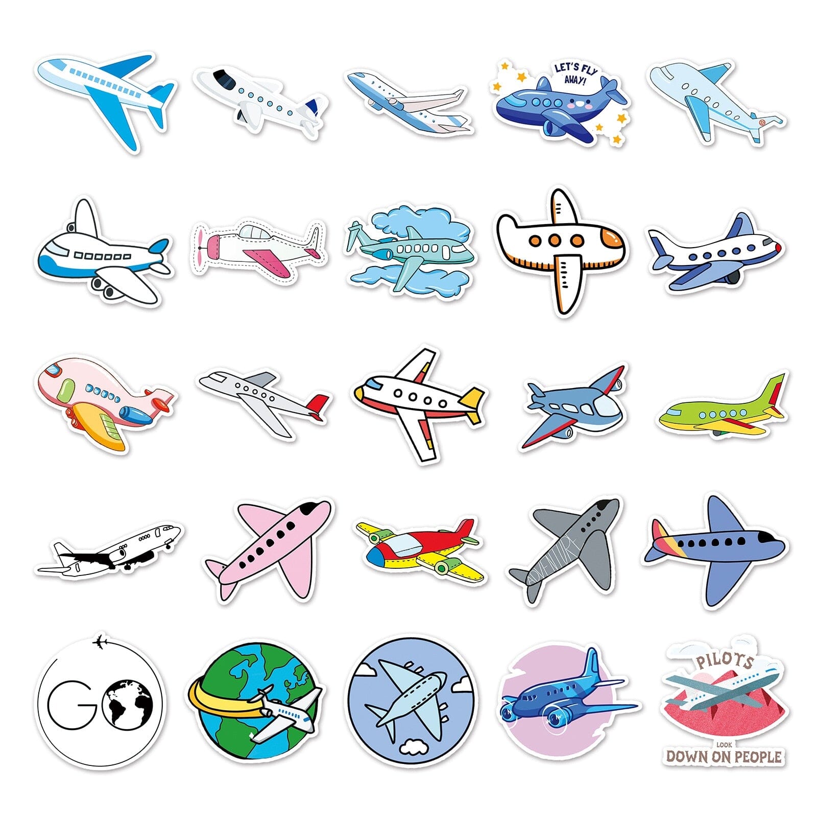 Stickers Valise - (Pack de 50) – vue 3 – Yokabag