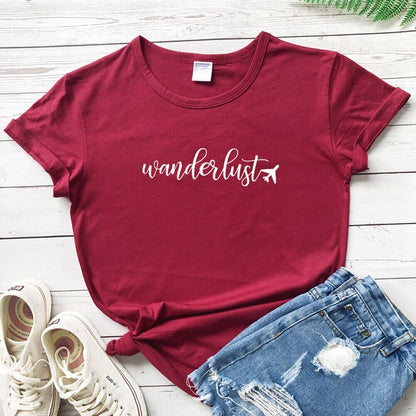 T-Shirt Avion pour Femme Blanc – vue 7 – Yokabag