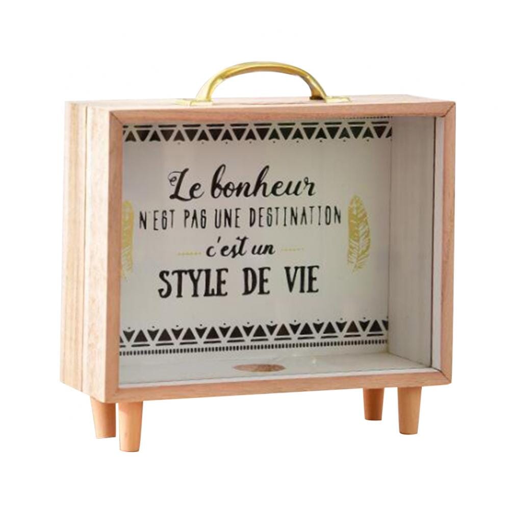 Tirelire de Voyage - Style Explorer – vue 2 – Yokabag