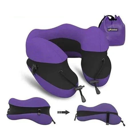 Tour de Cou Avion Confort Voyage Violet – vue 4 – Yokabag