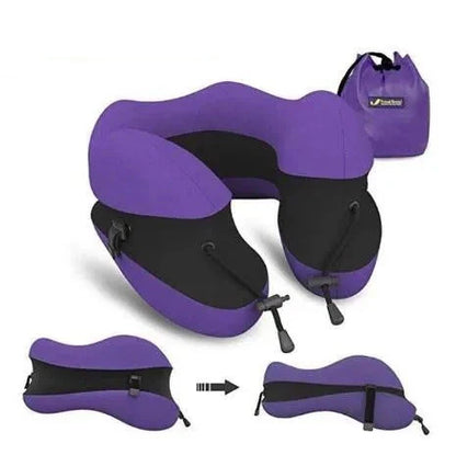 Tour de Cou Avion Confort Voyage Violet – vue 4 – Yokabag