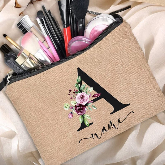 Trousse de Maquillage Personnalisée - Le Monde à mes Pieds B – vue 2 – Yokabag