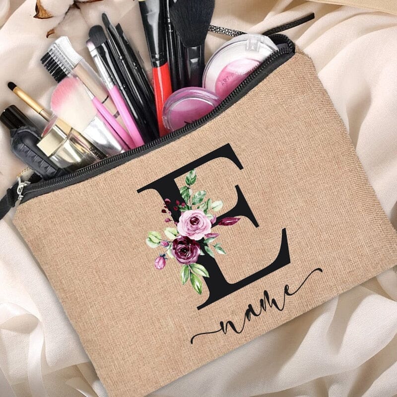 Trousse de Maquillage Personnalisée - Le Monde à mes Pieds F – vue 6 – Yokabag