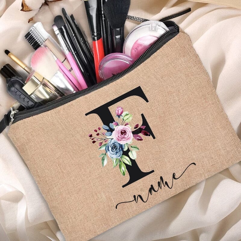 Trousse de Maquillage Personnalisée - Le Monde à mes Pieds G – vue 7 – Yokabag