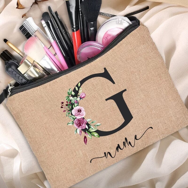 Trousse de Maquillage Personnalisée - Le Monde à mes Pieds H – vue 8 – Yokabag