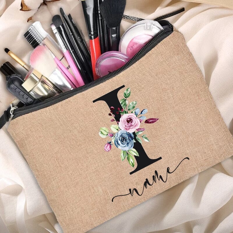 Trousse de Maquillage Personnalisée - Le Monde à mes Pieds J – vue 10 – Yokabag