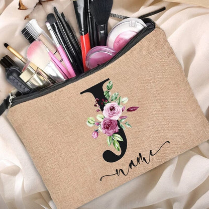 Trousse de Maquillage Personnalisée - Le Monde à mes Pieds K – vue 11 – Yokabag