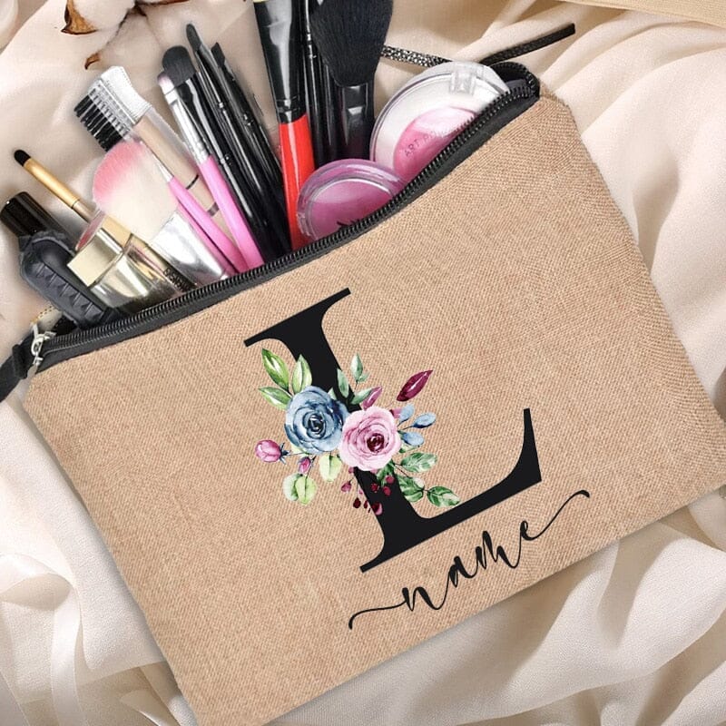 Trousse de Maquillage Personnalisée - Le Monde à mes Pieds M – vue 13 – Yokabag