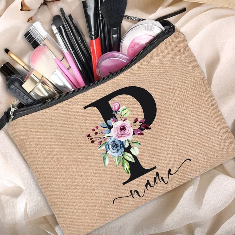 Trousse de Maquillage Personnalisée - Le Monde à mes Pieds Q – vue 17 – Yokabag