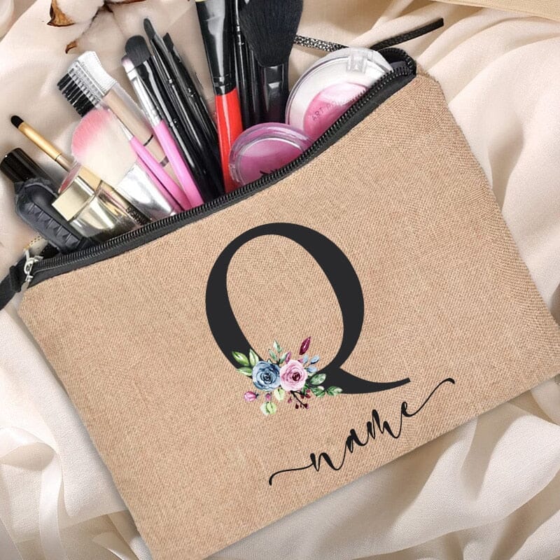 Trousse de Maquillage Personnalisée - Le Monde à mes Pieds R – vue 18 – Yokabag