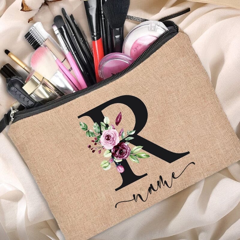 Trousse de Maquillage Personnalisée - Le Monde à mes Pieds S – vue 19 – Yokabag