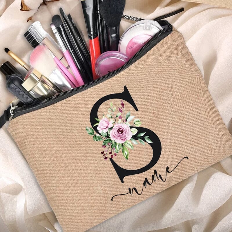 Trousse de Maquillage Personnalisée - Le Monde à mes Pieds T – vue 20 – Yokabag