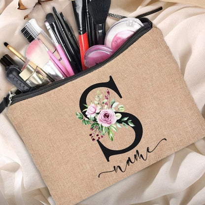 Trousse de Maquillage Personnalisée - Le Monde à mes Pieds T – vue 20 – Yokabag