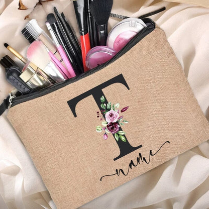 Trousse de Maquillage Personnalisée - Le Monde à mes Pieds U – vue 21 – Yokabag