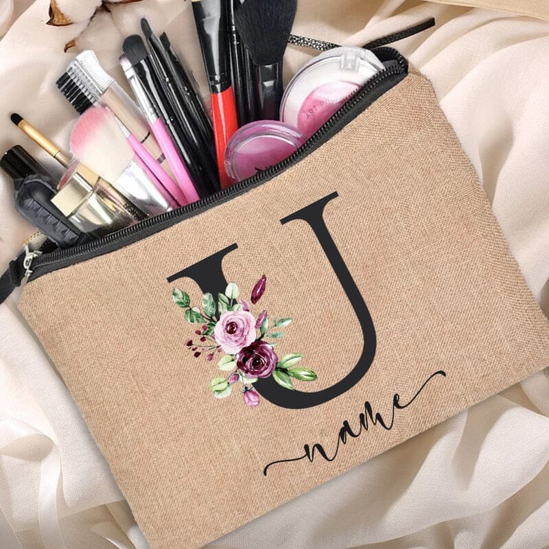 Trousse de Maquillage Personnalisée - Le Monde à mes Pieds V – vue 22 – Yokabag