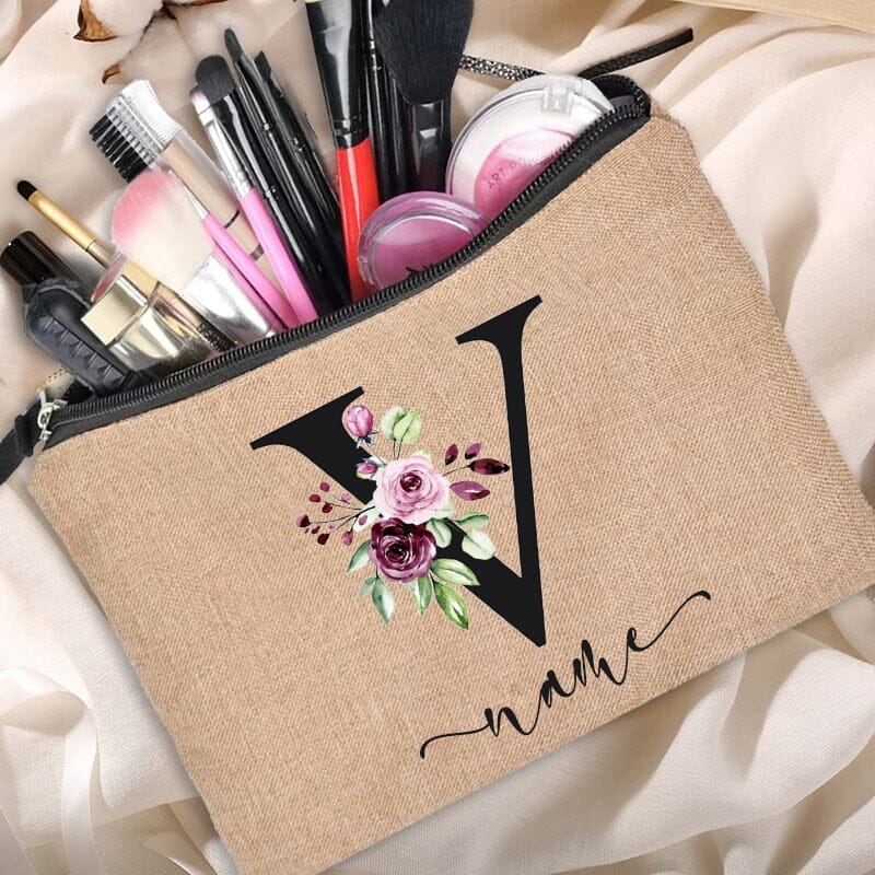 Trousse de Maquillage Personnalisée - Le Monde à mes Pieds W – vue 23 – Yokabag