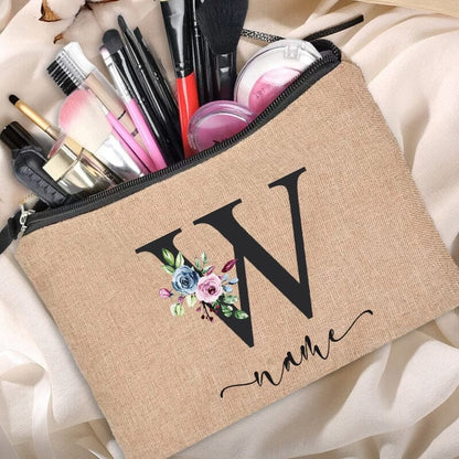 Trousse de Maquillage Personnalisée - Le Monde à mes Pieds X – vue 24 – Yokabag