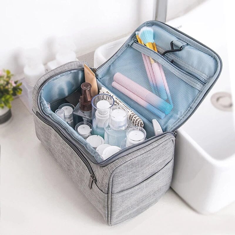 Trousse de Toilette à Suspendre - Explorez en Toute Noir – vue 4 – Yokabag
