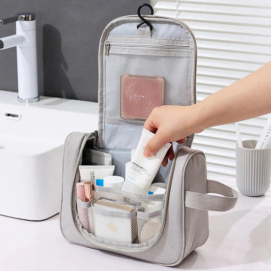 Trousse de Toilette à Suspendre Trendy Travel Bleu Marine – vue 2 – Yokabag
