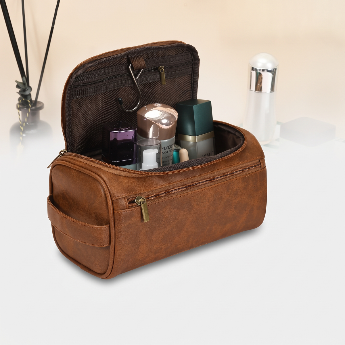 Trousse de Toilette Vintage à Suspendre