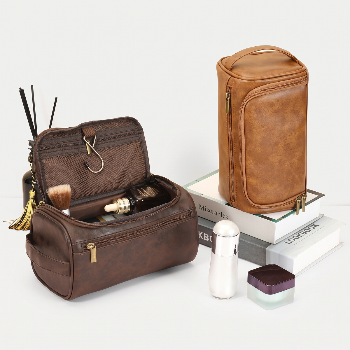 Trousse de Toilette Vintage à Suspendre – vue 12 – Yokabag