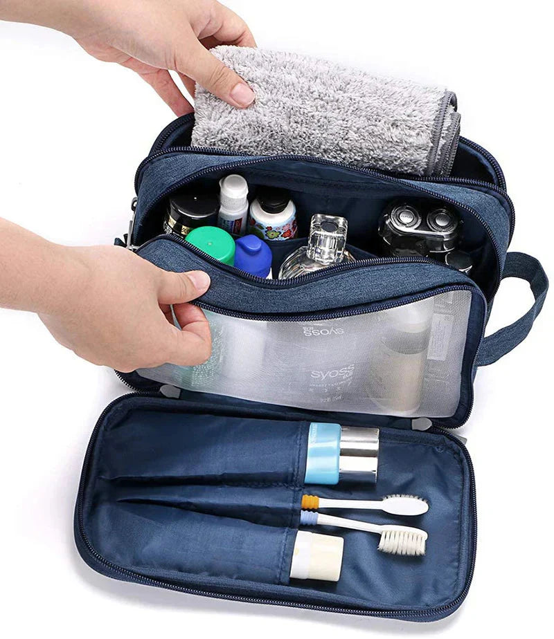Trousse de Toilette Organisée Gris – vue 3 – Yokabag