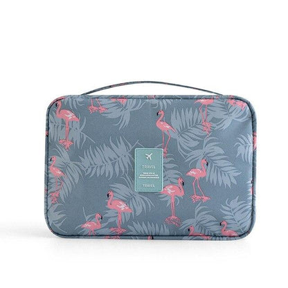 Trousse de Toilette de Voyage Flamant Aventure – vue 2 – Yokabag