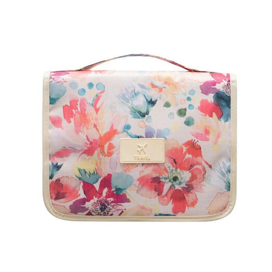 Trousse de Toilette de Voyage Fleurs Colorées en
