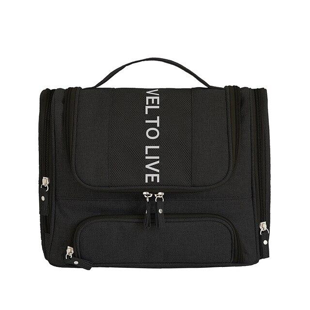 Trousse de Toilette de Voyage (Grande) Rose – vue 4 – Yokabag