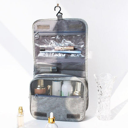 Trousse de Toilette de Voyage à Suspendre Beige – vue 4 – Yokabag