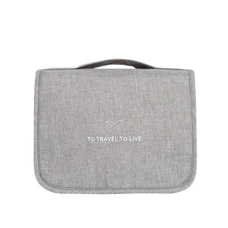 Trousse de Toilette de Voyage à Suspendre Bleu Marine – vue 3 – Yokabag